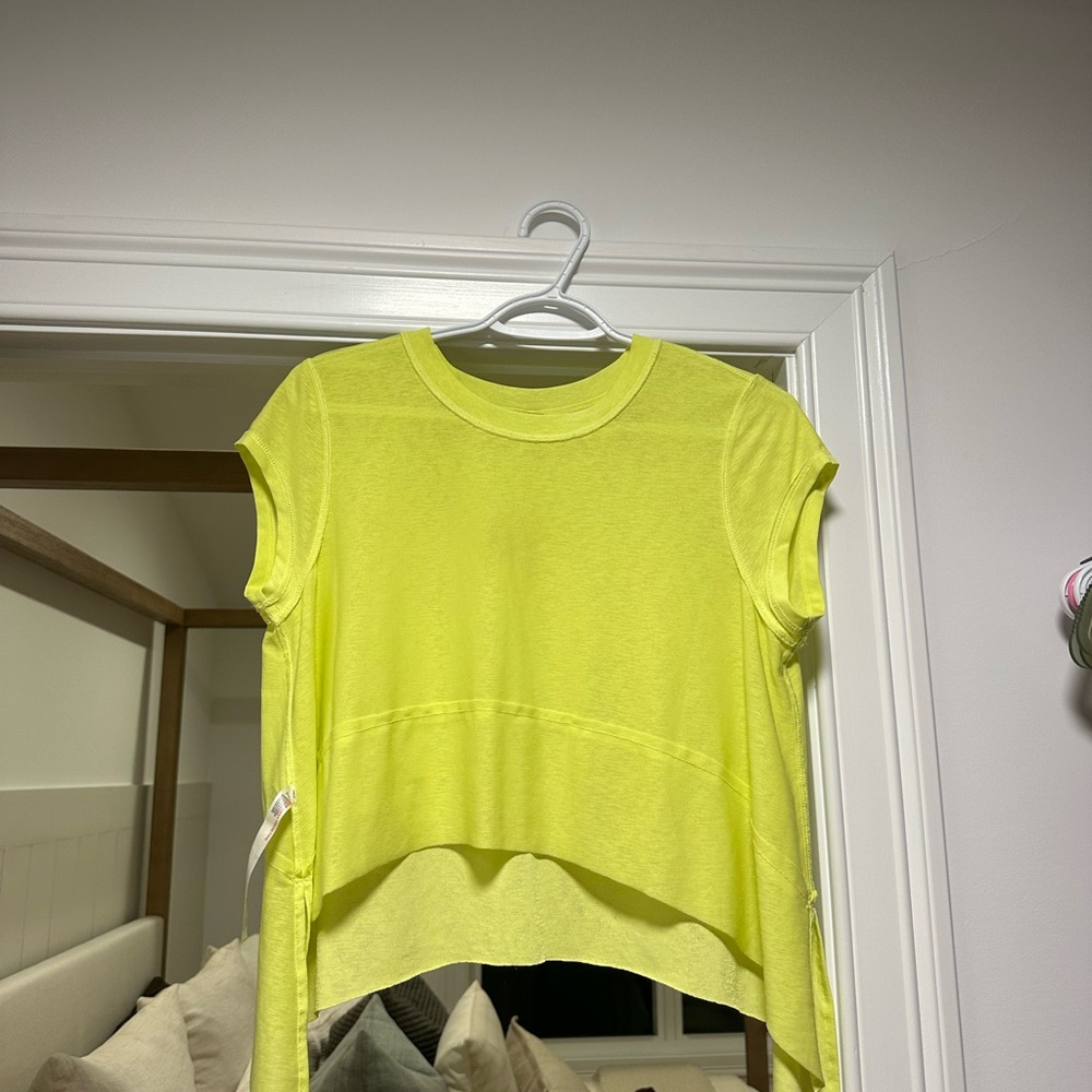 Free people movement Lime Green Top